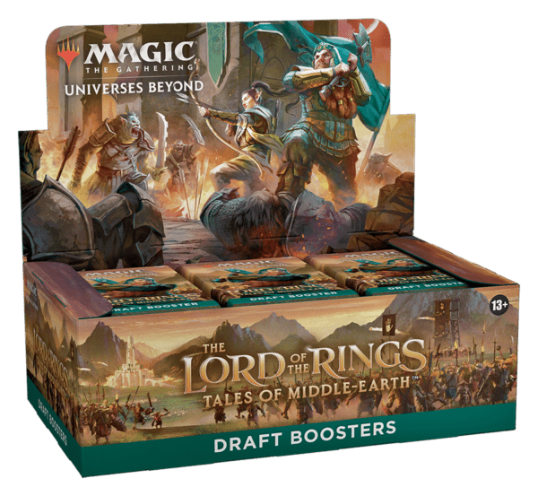 mtg lord of the rings tales of middle earth draft booster