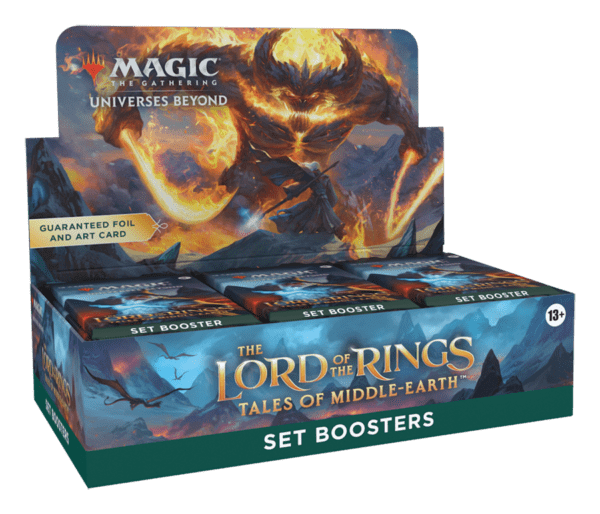 mtg lord of the rings tales of middle earth set booster